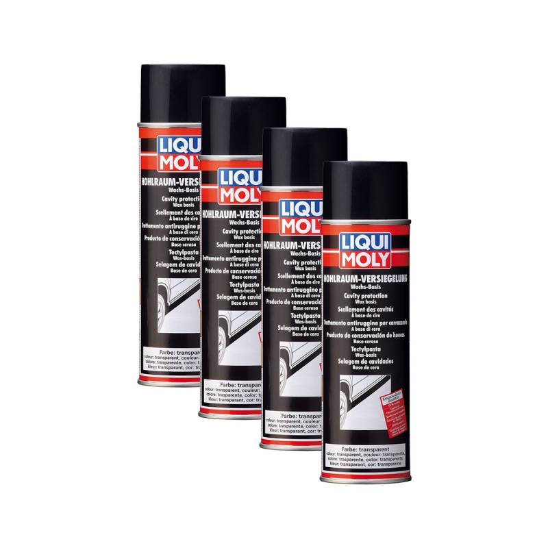 Liqui Moly 4X 6115 Hohlraum-Versiegelung transparent (Spray) 500ml von Liqui Moly