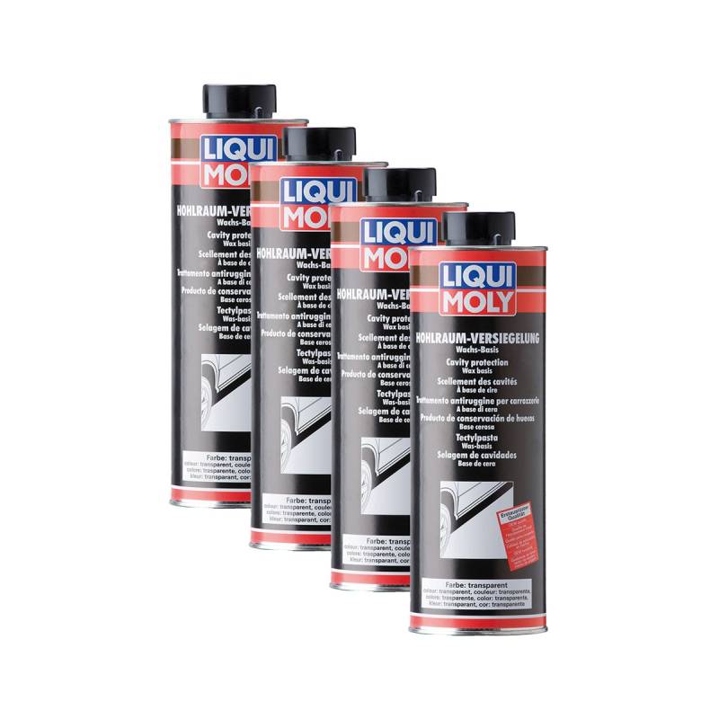 Liqui Moly 4X 6116 Hohlraum-Versiegelung transparent 1L von Liqui Moly