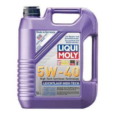 Liqui Moly 5 L Leichtlauf High Tech 5W-40 [Hersteller-Nr. 3864] von Liqui Moly