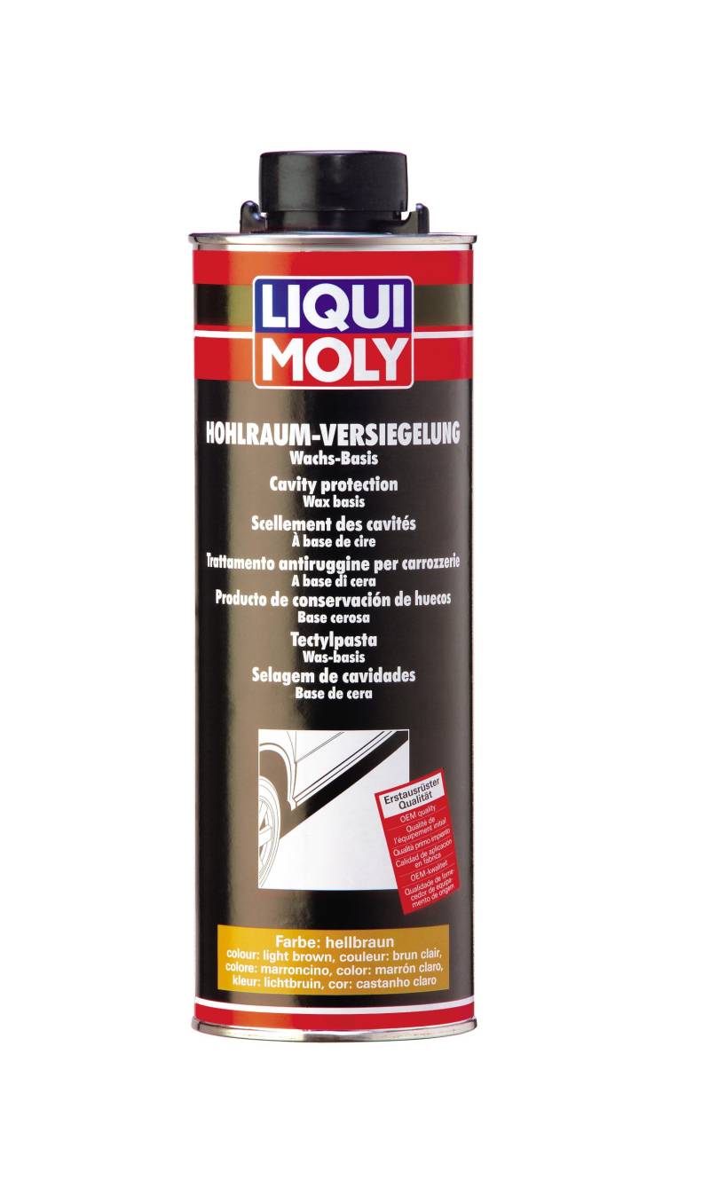 LIQUI MOLY Hohlraumversiegelung hellbraun | 1 L | Karosserieschutz | Unterbodenschutz | Hohlraumversiegelung | Art.-Nr.: 6108 von Liqui Moly