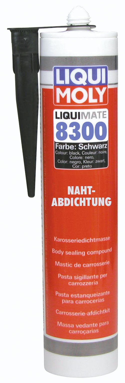 LIQUI MOLY Liquimate 8300 Nahtabdichtung schwarz | 310 ml | Karosserieschutz | Dichtstoff | Unterbodenschutz | Art.-Nr.: 6151, farblos von Liqui Moly