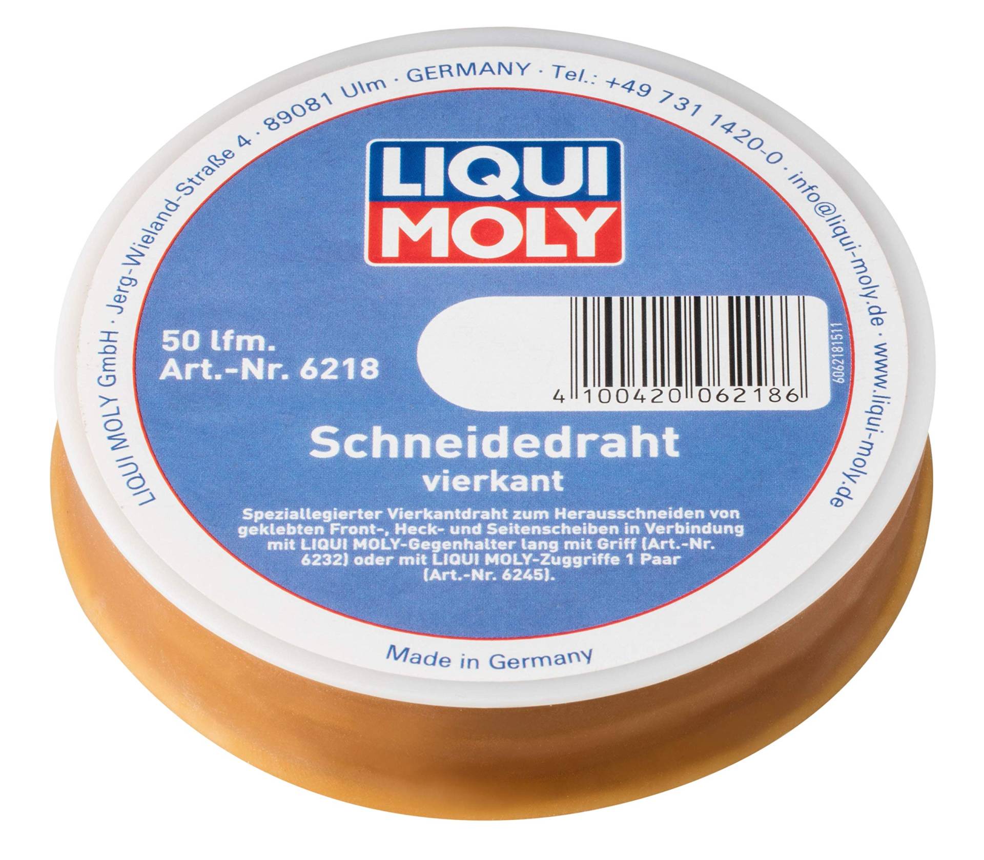 LIQUI MOLY Schneidedraht vierkant | 1 Stk | Klebstoff | Art.-Nr.: 6218 von Liqui Moly