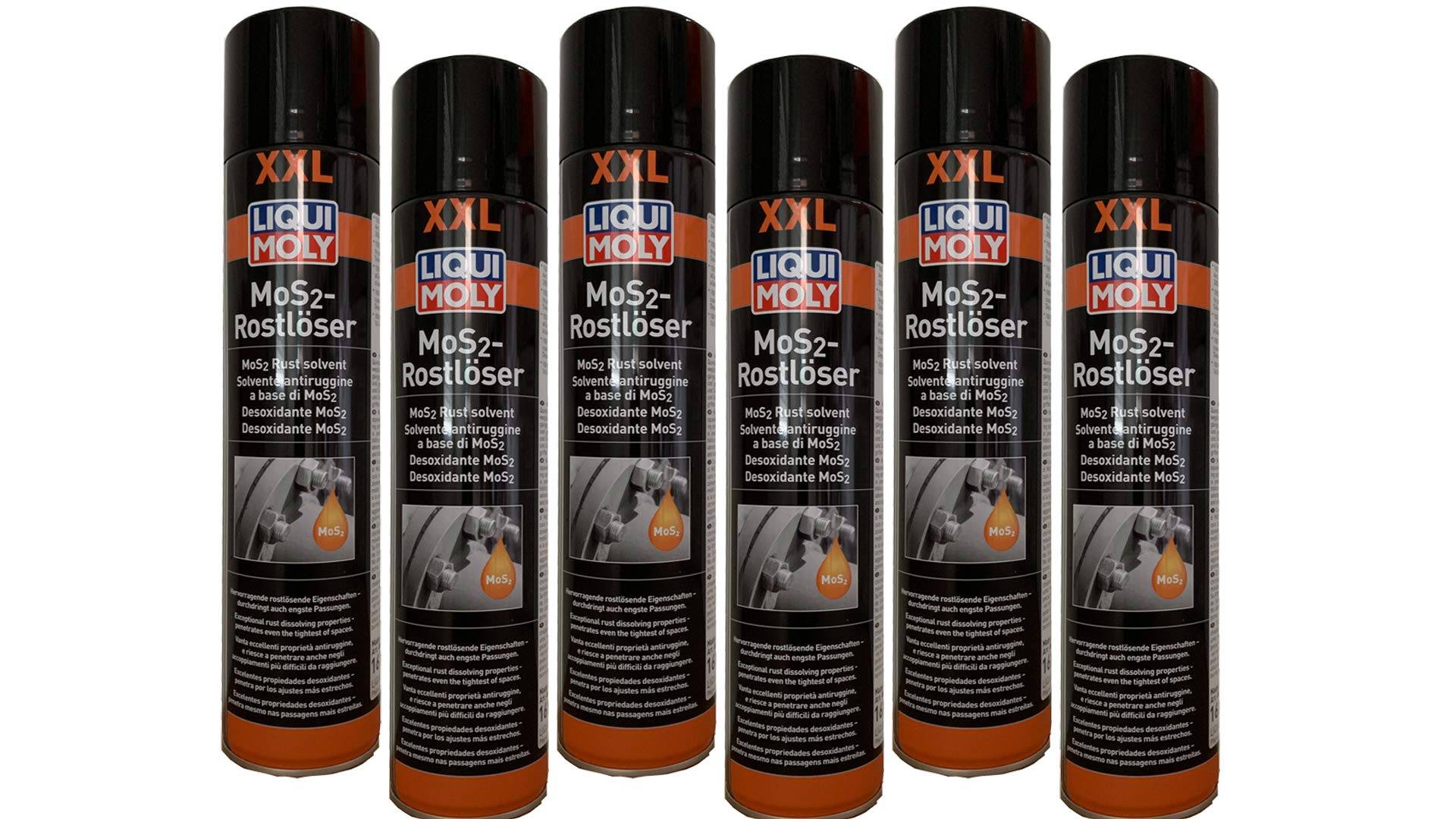 Liqui Moly 6X 1613 MoS2-Rostlöser Rostschutz 600ml von Liqui Moly