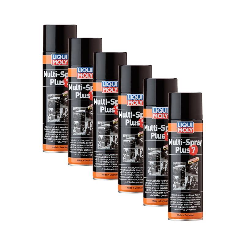 Liqui Moly 6X 3305 Multi-Spray Plus 7 Mehrfunktionsspray Elektronik Schutz 500 von Liqui Moly