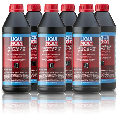 Liqui Moly 6x 1 L Doppelkupplungsgetriebe-Öl 8100 [Hersteller-Nr. 3640] von Liqui Moly