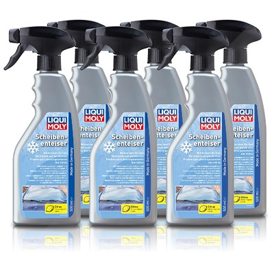 Liqui Moly 6x 500 ml Scheibenenteiser [Hersteller-Nr. 6902] von Liqui Moly