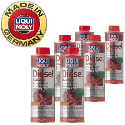 Liqui Moly 6x 500ml Diesel-Spülung [Hersteller-Nr. 5170] von Liqui Moly