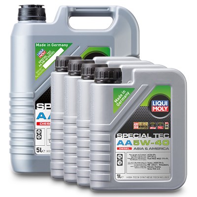 Liqui Moly 9 L Special Tec AA 5W-40 Diesel [Hersteller-Nr. 21332] von Liqui Moly