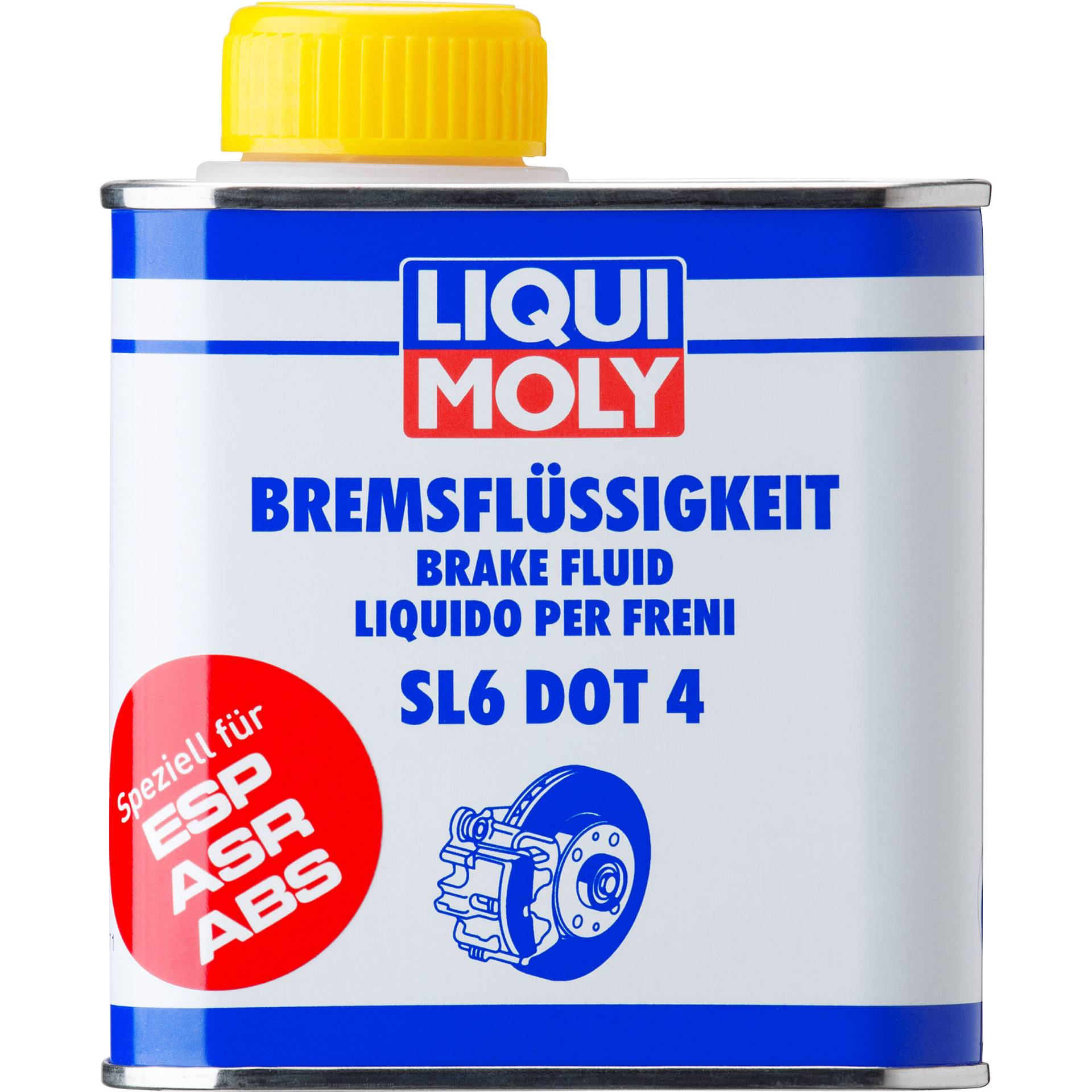 Liqui Moly Bremsflüssigkeit Brake Fluid SL6 DOT 4 Glykol 500 ml von Liqui Moly