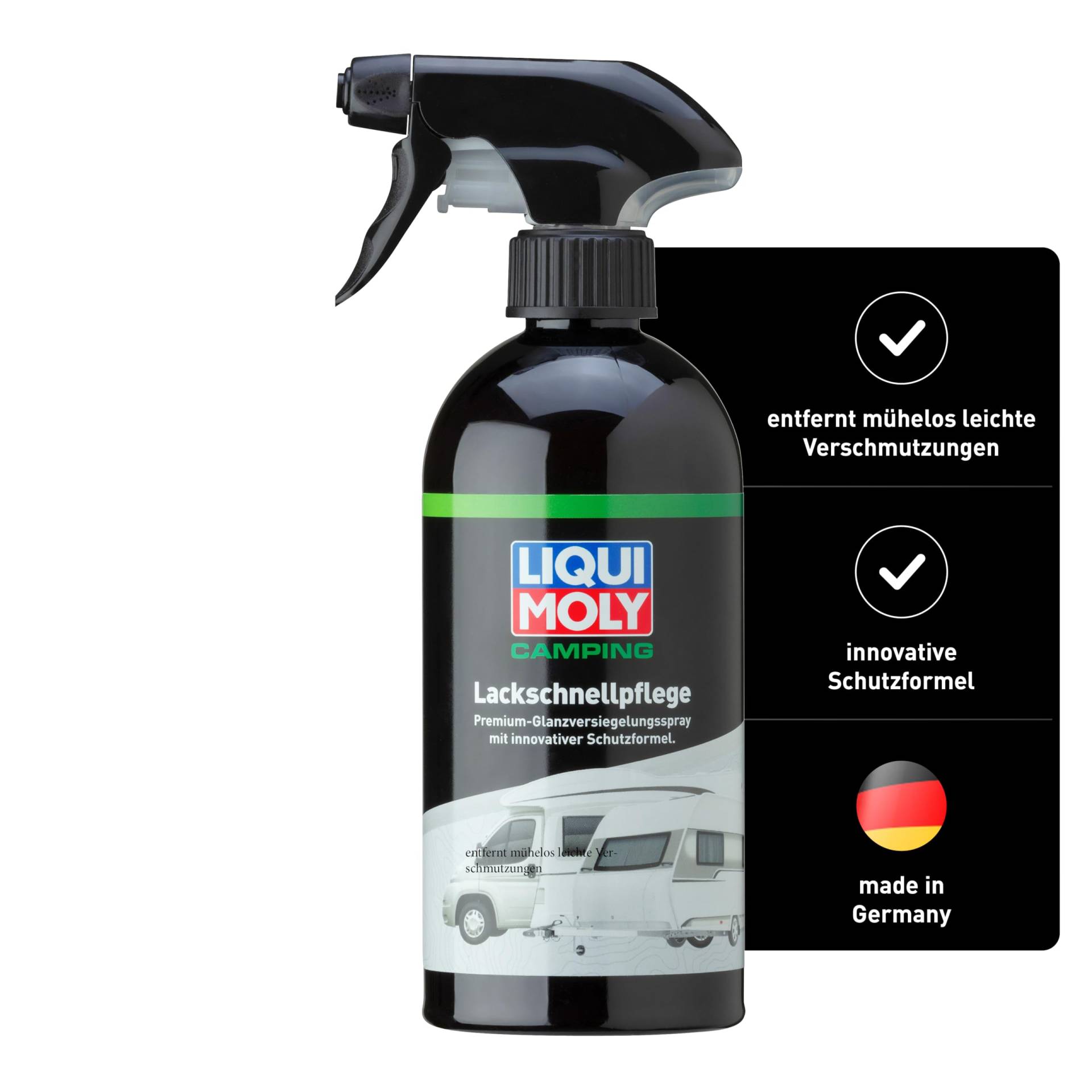 LIQUI MOLY Camping Lackschnellpflege | 500 ml | Reinigung / Pflege / Wartung | Art.-Nr.: 21811 von Liqui Moly