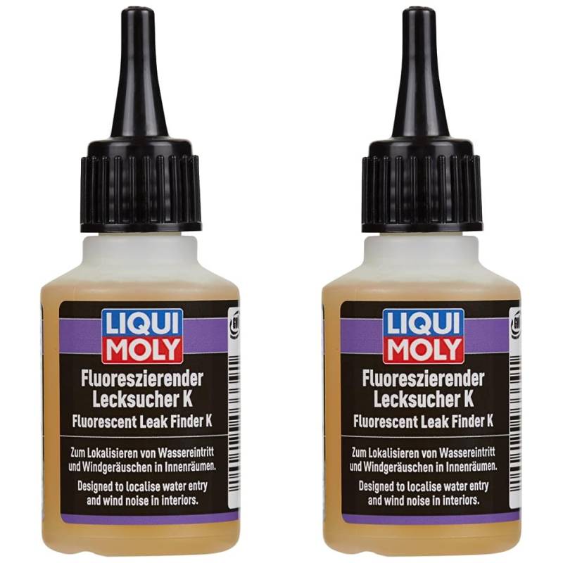 Liqui Moly Fluoreszierender Lecksucher K | 50 ml | Servicespray | Art.-Nr.: 3339 (Packung mit 2) von Liqui Moly