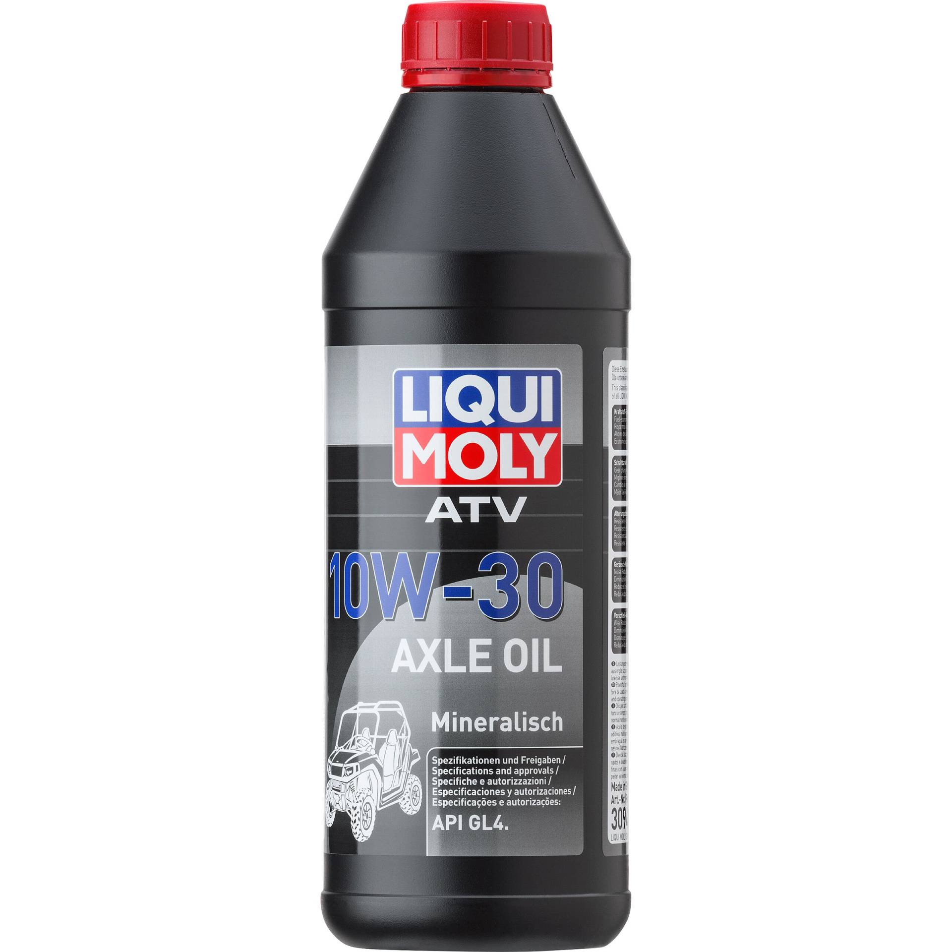 Liqui Moly Getriebe-/Kardanöl/ATV Axle Oil 10W-30 1 Liter mineralisch von Liqui Moly