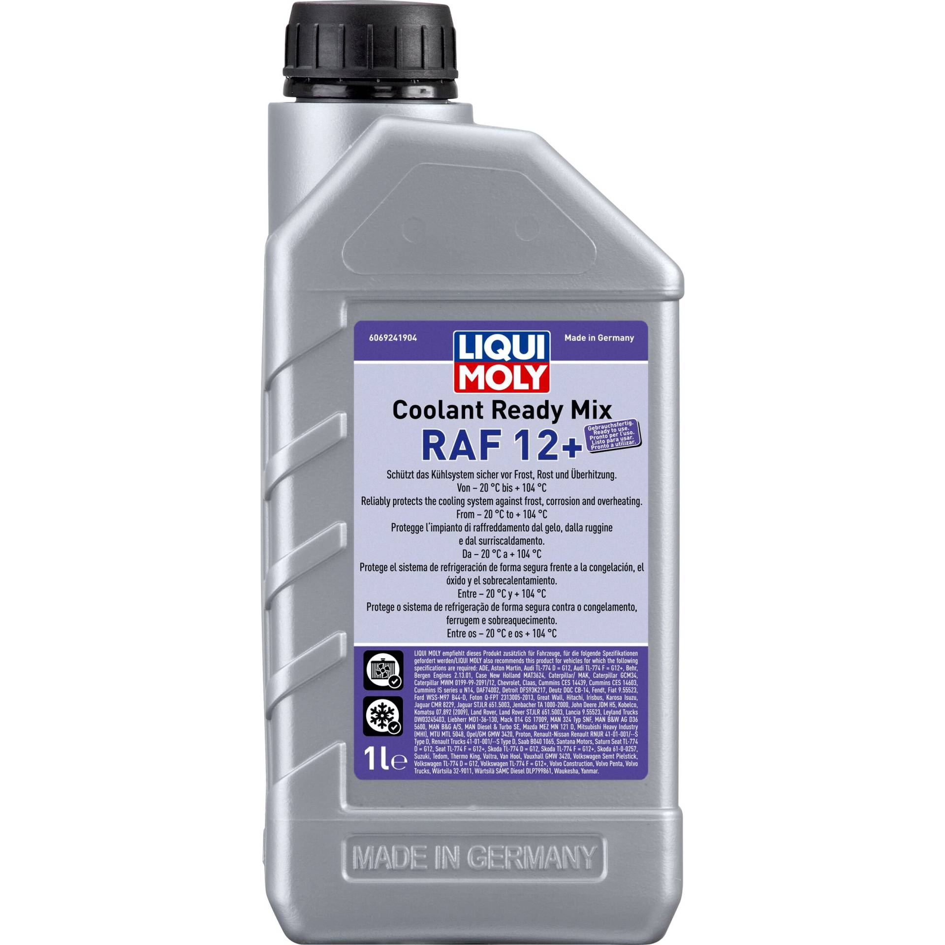 Liqui Moly Kühlflüssigkeit RAF12 Plus silikatfrei 1000ml von Liqui Moly