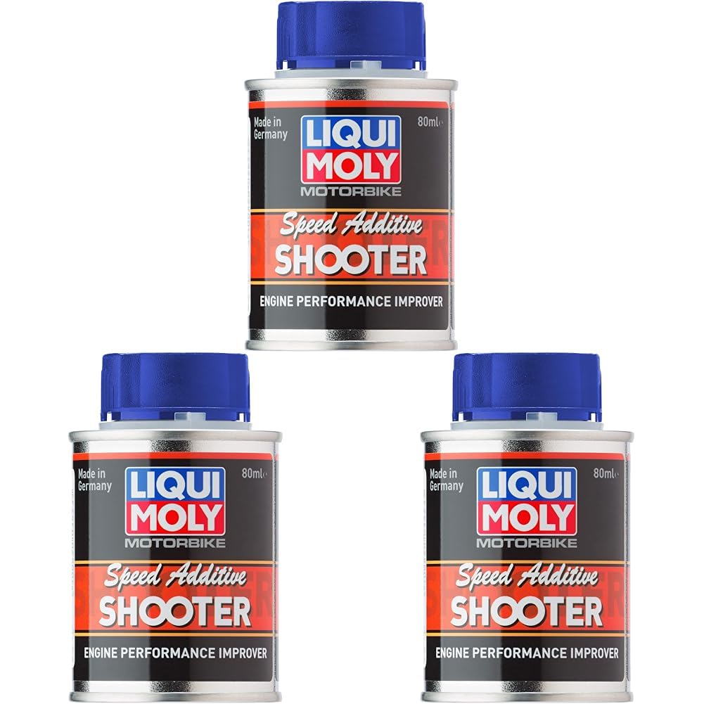 Liqui Moly Motorbike Speed Shooter | 80 ml | Motorrad Benzinadditiv | Art.-Nr.: 3823 (Packung mit 3) von Liqui Moly