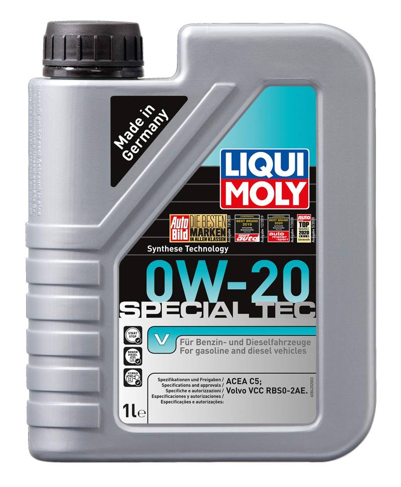 0w-20 MOTOROVÝ OLEJ SPECIAL TEC V 1l von Liqui Moly