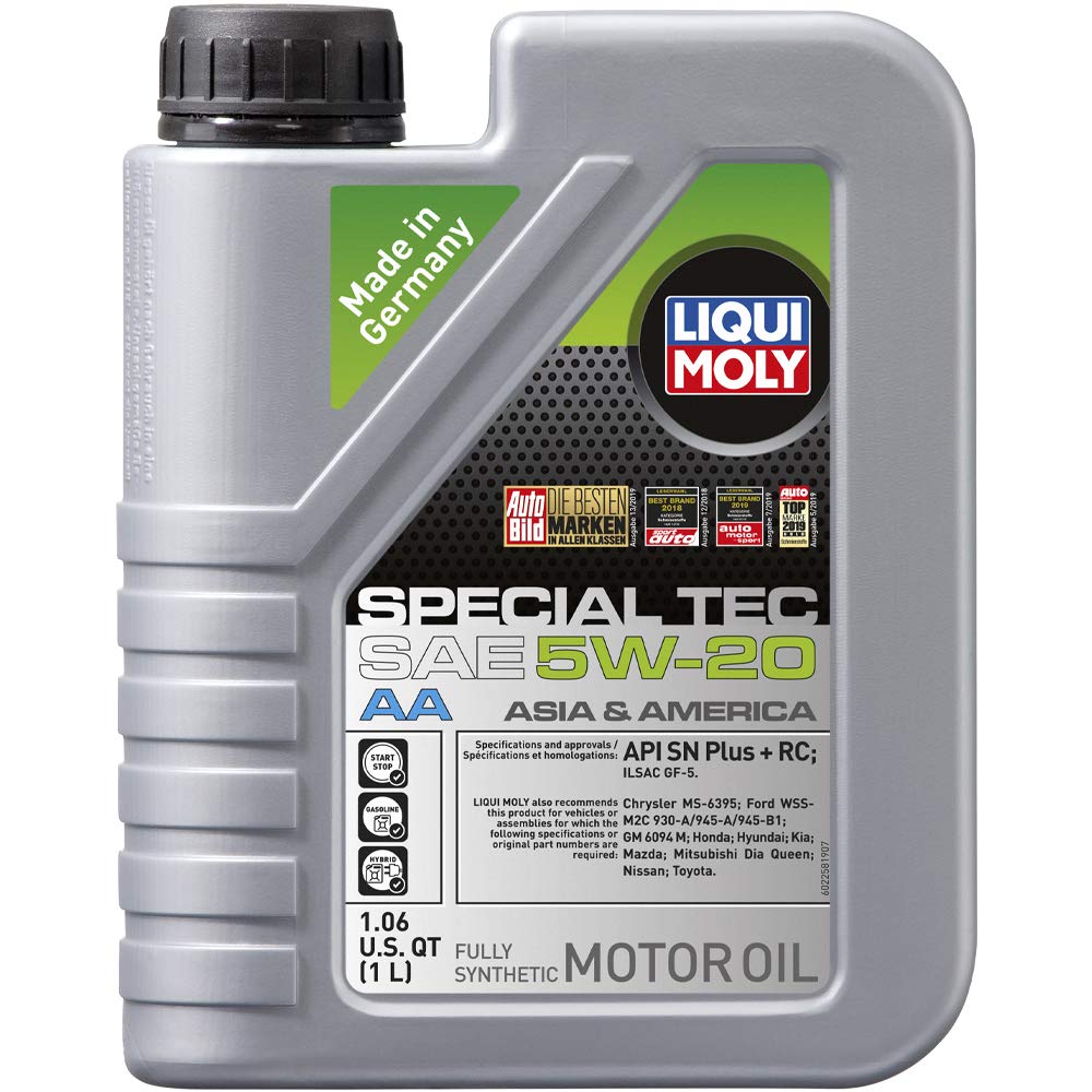 Liqui Moly Motoröl 5W-20 5L Special Tec Aa Api Sp Ilsac Gf-6A Motorenöl von Liqui Moly