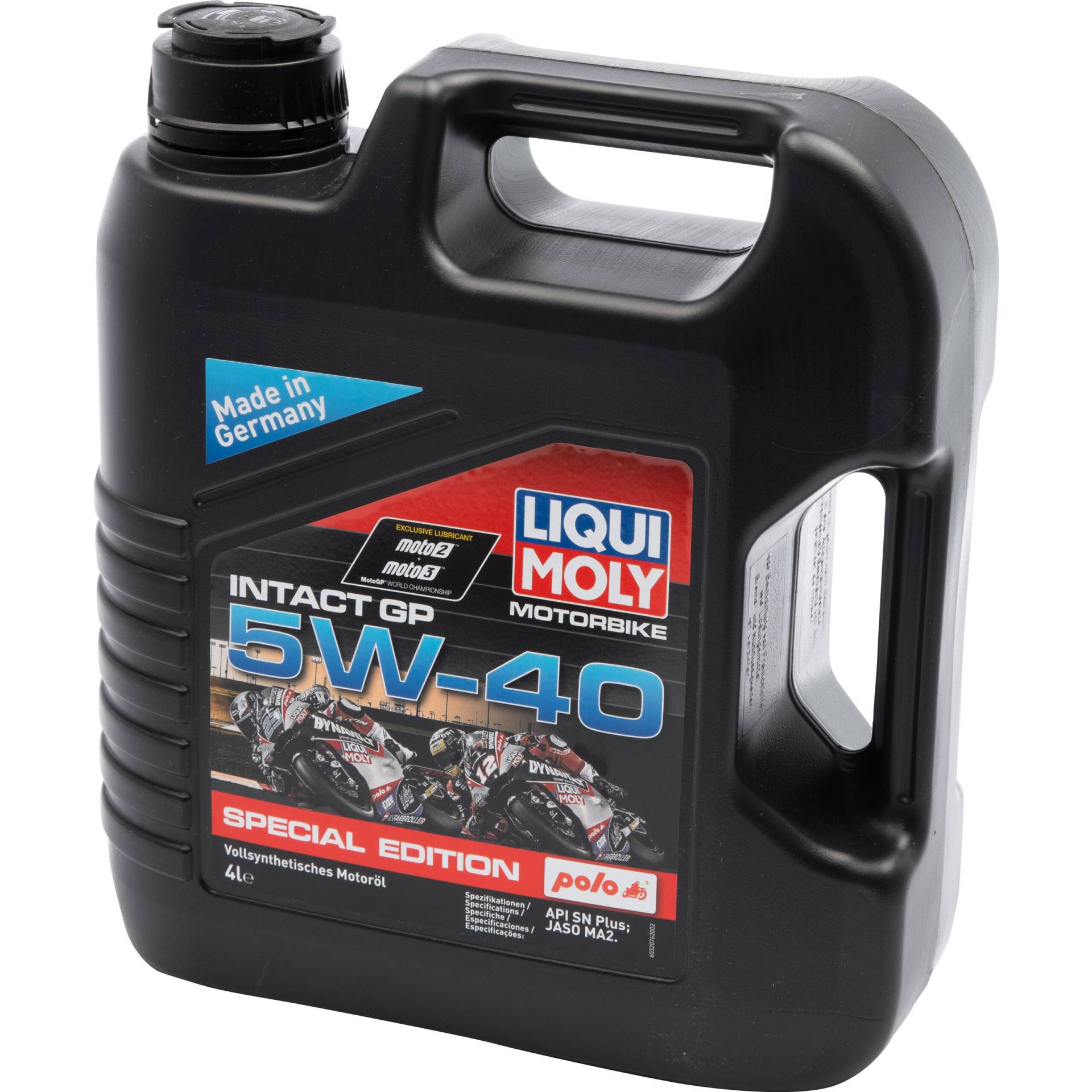 Liqui Moly Motoröl Intact GP Special Edition Polo 5W-40 4 Liter von Liqui Moly