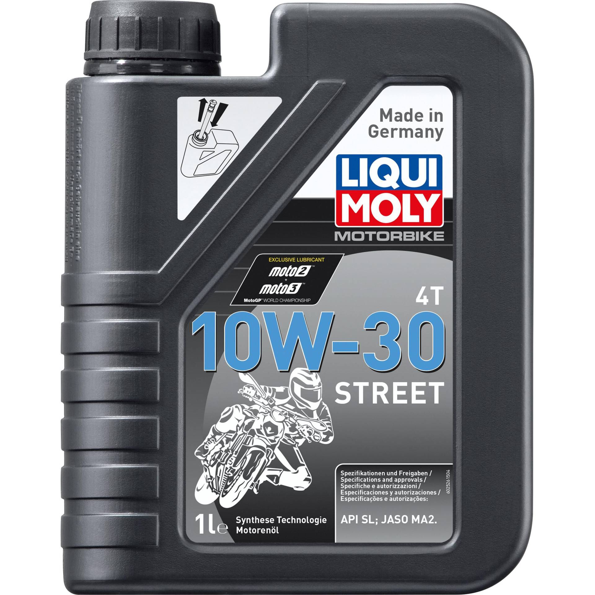 Liqui Moly Motoröl Motorbike 4T 10W-30 Street 1 Liter von Liqui Moly