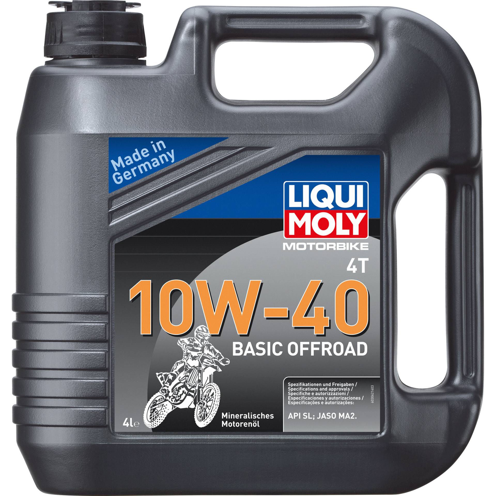 Liqui Moly Motoröl Motorbike 4T 10W-40 Basic Offroad 4 Liter von Liqui Moly