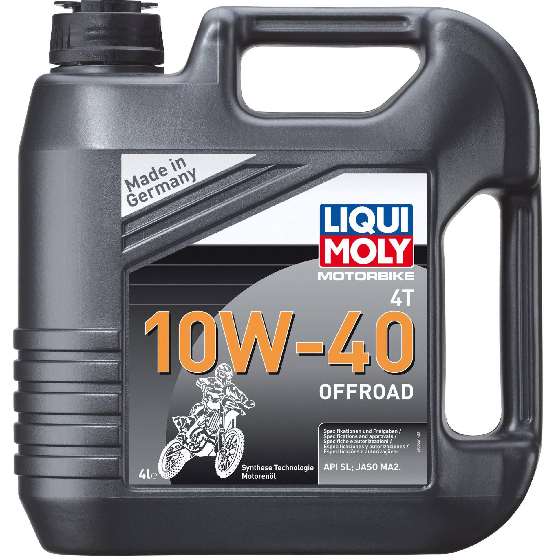 Liqui Moly Motoröl Motorbike 4T 10W-40 Offroad 4 Liter von Liqui Moly