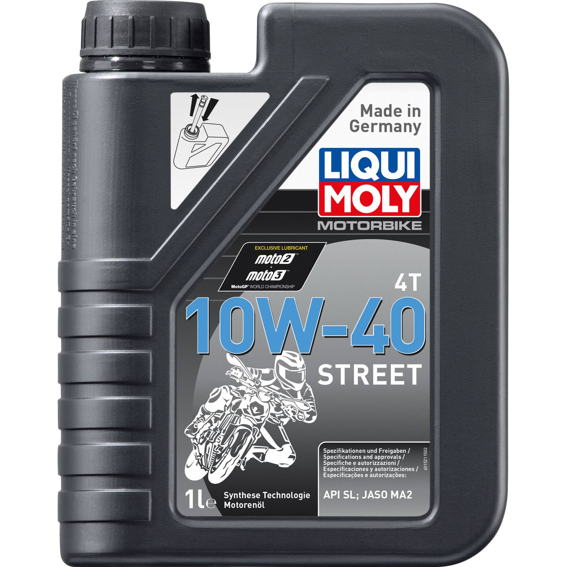 Liqui Moly Motoröl Motorbike 4T 10W-40 Street 1 Liter von Liqui Moly