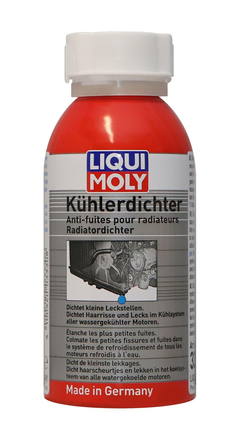 LIQUI MOLY Kühlerdichter | 150 ml | Kühleradditiv | Art.-Nr.: 3330, farblos von Liqui Moly