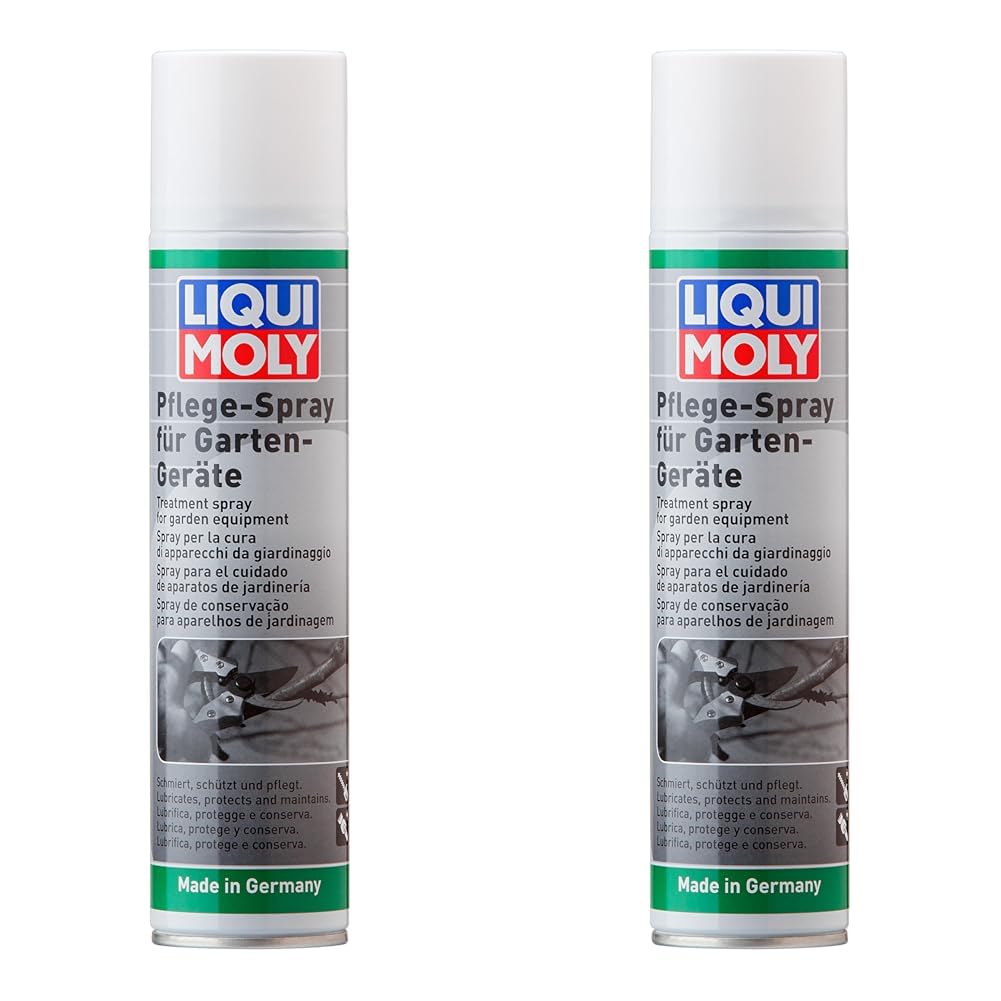 Liqui Moly Pflegespray für Gartengeräte | 300 ml | Gartengeräte-Pflege | Art.-Nr.: 1615 (Packung mit 2) von Liqui Moly