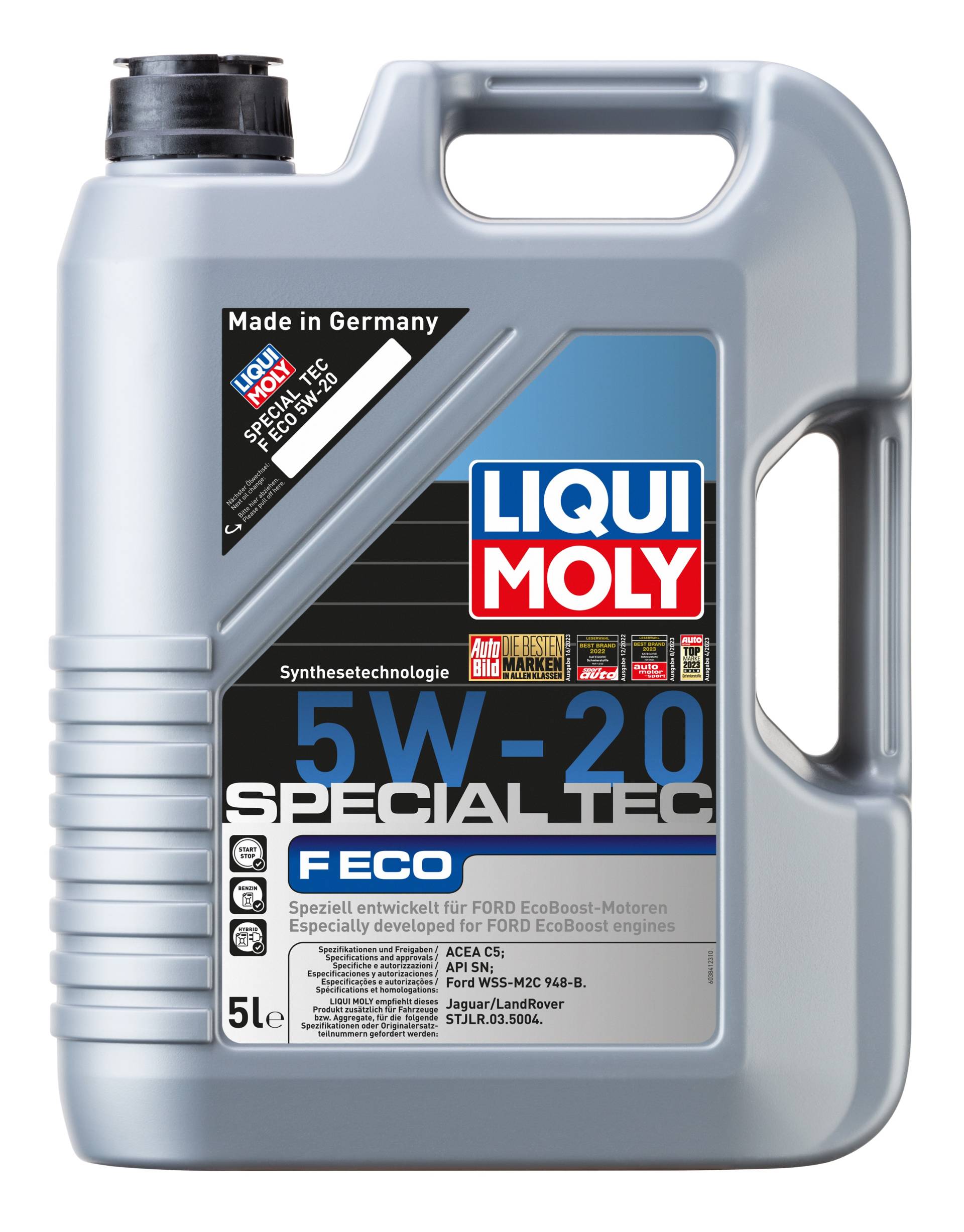 Liqui Moly Special Tec F Eco 5W-20 Motoröl , 5 l von Liqui Moly