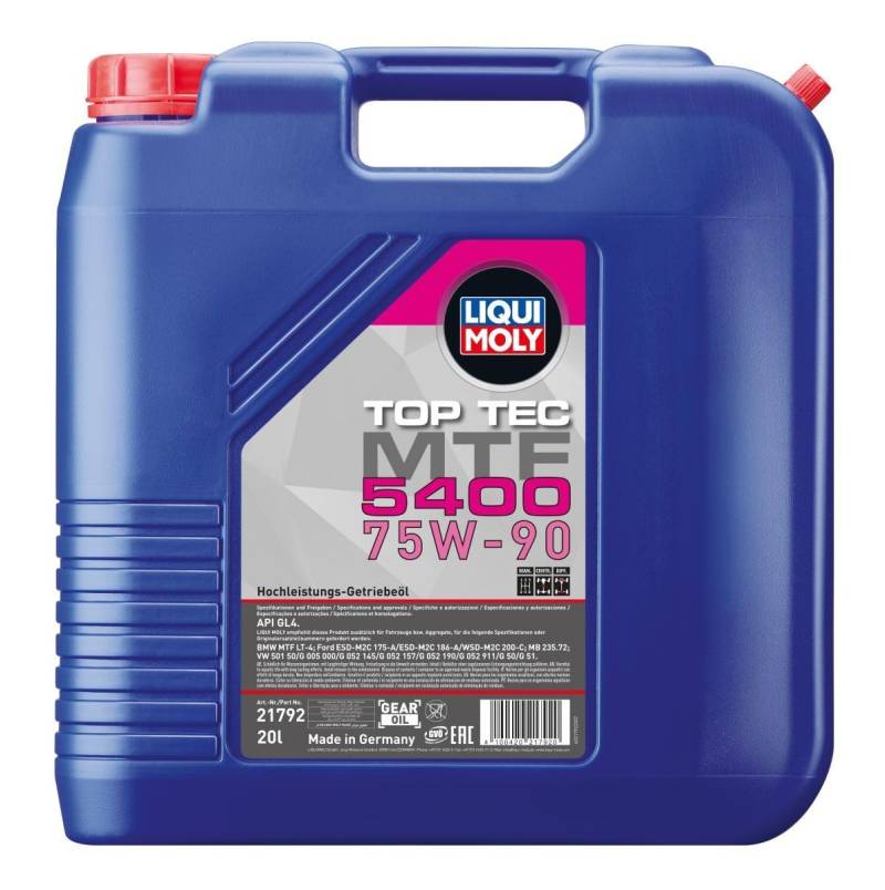 Liqui Moly Top Tec MTF 5400 75W-90 20l von Liqui Moly