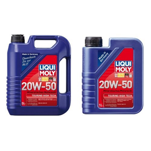 Liqui Moly Touring High Tech Motoröl 20W-50, 6 Liter (5L + 1L) von Liqui Moly