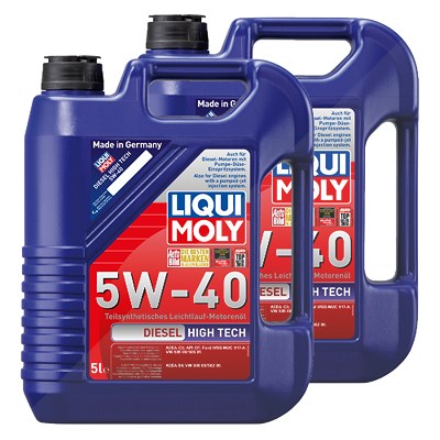 Liqui Moly 10 L Diesel High Tech 5W-40 [Hersteller-Nr. 1332] von Liqui Moly