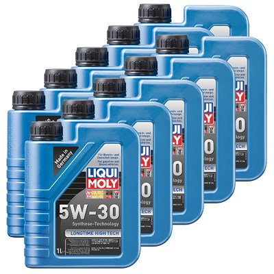 Liqui Moly 10x 1 L Longtime High Tech 5W-30 [Hersteller-Nr. 1136] von Liqui Moly