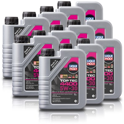 Liqui Moly 11x 1 L Top Tec 4400 5W-30 [Hersteller-Nr. 3750] von Liqui Moly