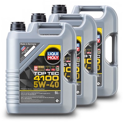 Liqui Moly 15 L Top Tec 4100 5W-40 [Hersteller-Nr. 3701] von Liqui Moly