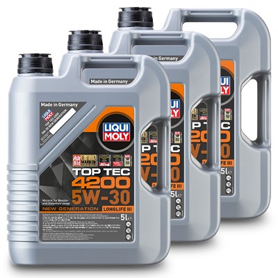 Liqui Moly 15 L Top Tec 4200 5W-30 [Hersteller-Nr. 3707] von Liqui Moly