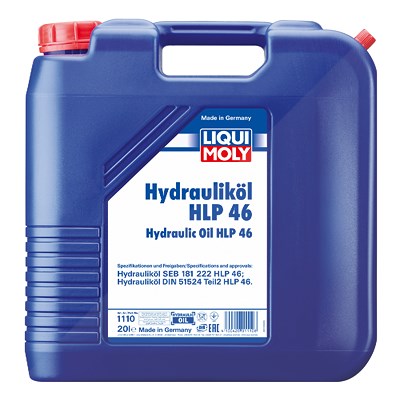 Liqui Moly 20 L Hydrauliköl HLP 46 [Hersteller-Nr. 1110] von Liqui Moly