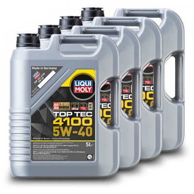 Liqui Moly 20 L Top Tec 4100 5W-40 [Hersteller-Nr. 3701] von Liqui Moly