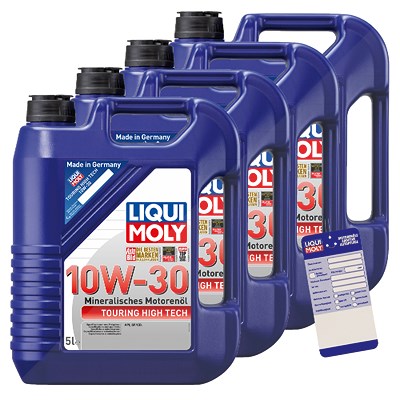 Liqui Moly 20 L Touring High Tech 10W-30 + Ölwechsel-Anhänger von Liqui Moly