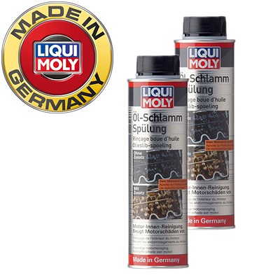 Liqui Moly 2x 300ml Öl-Schlamm-Spülung [Hersteller-Nr. 5200] von Liqui Moly