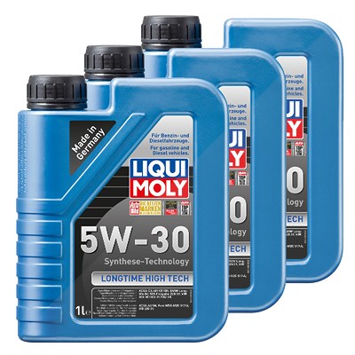 Liqui Moly 3x 1 L Longtime High Tech 5W-30 [Hersteller-Nr. 1136] von Liqui Moly