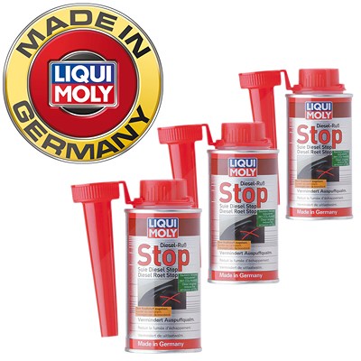 Liqui Moly 3x 150ml Diesel Ruß-Stop [Hersteller-Nr. 5180] von Liqui Moly