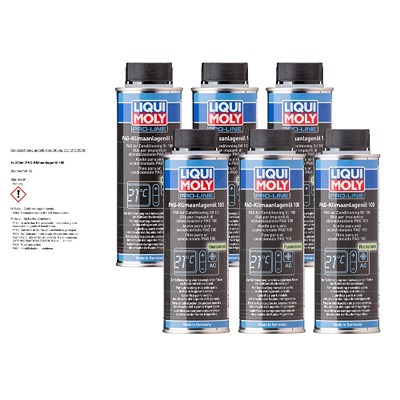 Liqui Moly 6x 250ml PAG Klimaanlagenöl 100 [Hersteller-Nr. 4089] von Liqui Moly