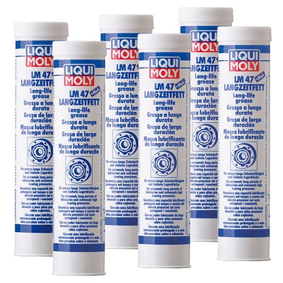 Liqui Moly 6x 400g LM 47 Langzeitfett + MoS2 [Hersteller-Nr. 3520] von Liqui Moly