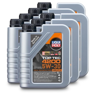 Liqui Moly 7x 1 L Top Tec 4200 5W-30 [Hersteller-Nr. 3706] von Liqui Moly