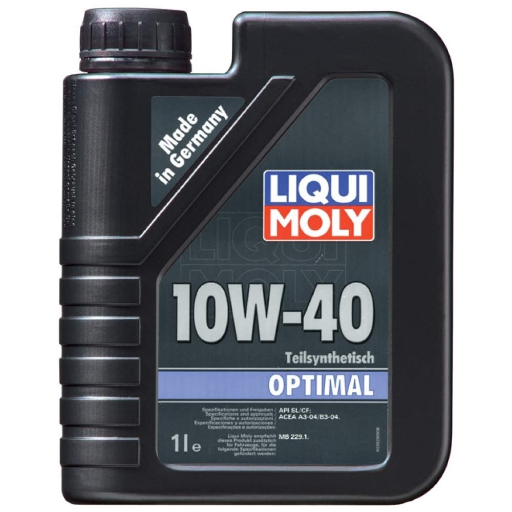 Liqui Moly Motoröl 10W-40 1L Optimal Api Sl/Cf Acea A3/B3 Motorenöl Schmieröl von Liqui Moly