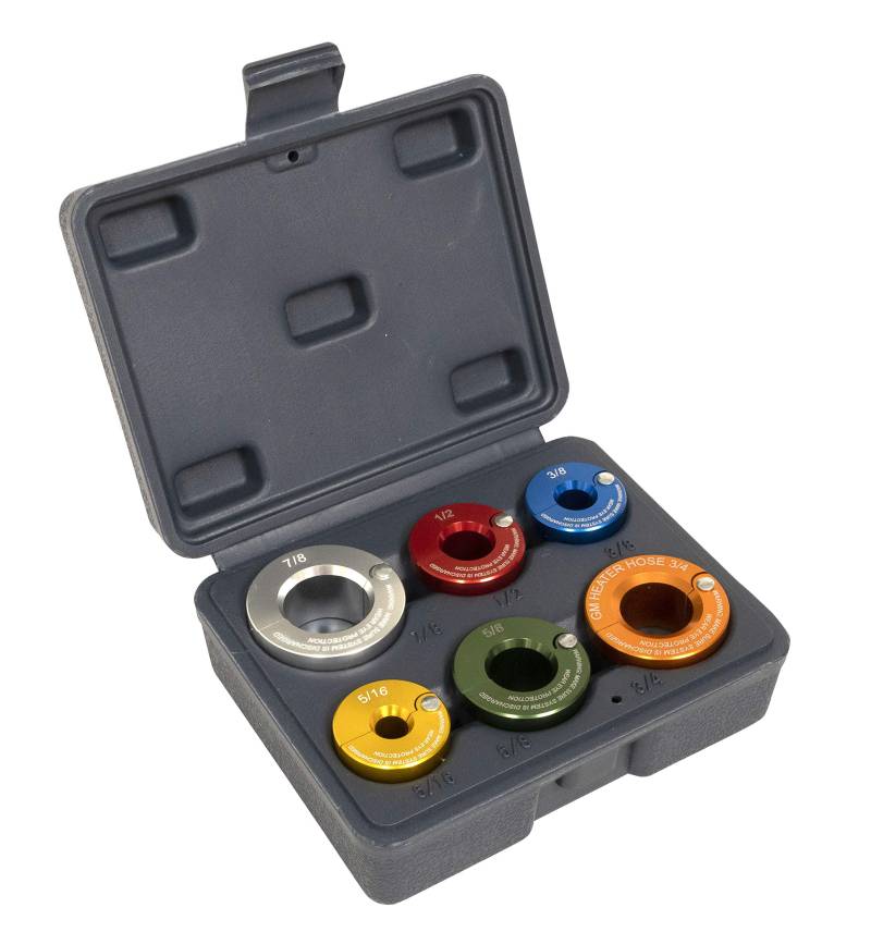 Lisle 35800 Werkzeuge blau, gelb, rot, grün, orange, Silber Aluminium Disconnect Set von Lisle