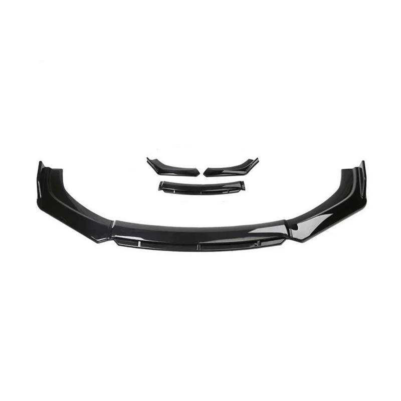 Auto Heckspoiler Für A4 S4 A6 S6 Für Wagon Für Awant B6 B7 B8 Splitter Diffusor Bodykit Zubehör Auto Vorderen Stoßfänger Lip Universal Kinn Spoiler Auto Heckspoiler Flügel(Black) von Litemai