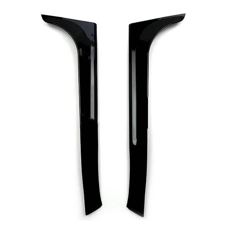 Auto Heckspoiler Für G&olf 6 Für G&olf MK6 2009 2010 2011 2012 2013 ABS Auto Hinten Fenster Helle Schwarz Spoiler Seite Flügel Abdeckung Trim Auto Styling 2PCS Auto Heckspoiler Flügel von Litemai