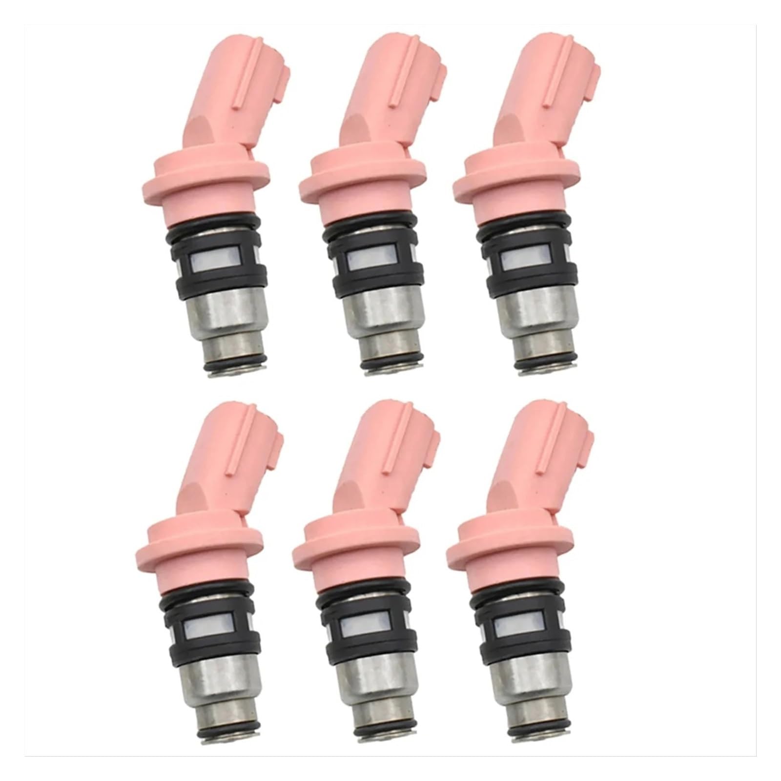 Kraftstoffdüse 6Pcs 1660073C00 A46H02 Für S&ylphy 100NX Für A&lmera Für Primera Für Sunny Für Tsuru Auto Kraftstoff Injektoren Düse Auto Spray Düse von Litemai