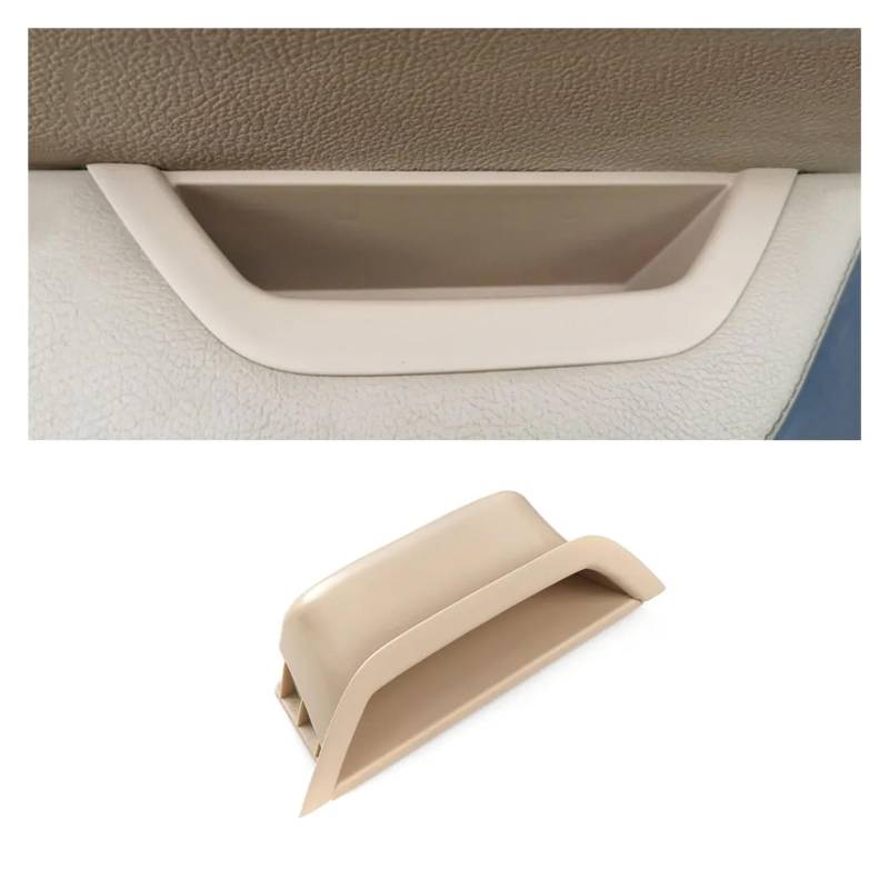 Mittelkonsole Trim Auto-Innentürgriff-Panel-Zugabdeckung LHD/RHD Für X3 X4 F25 F26 2010 2011 2012 2013 2014 2015 2016 Control Panel Aufkleber(Driver Side beige) von Litemai